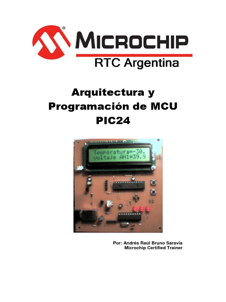 Arquitectura y Programación de PIC24 | PDF | Microcontrolador | Puntero ...