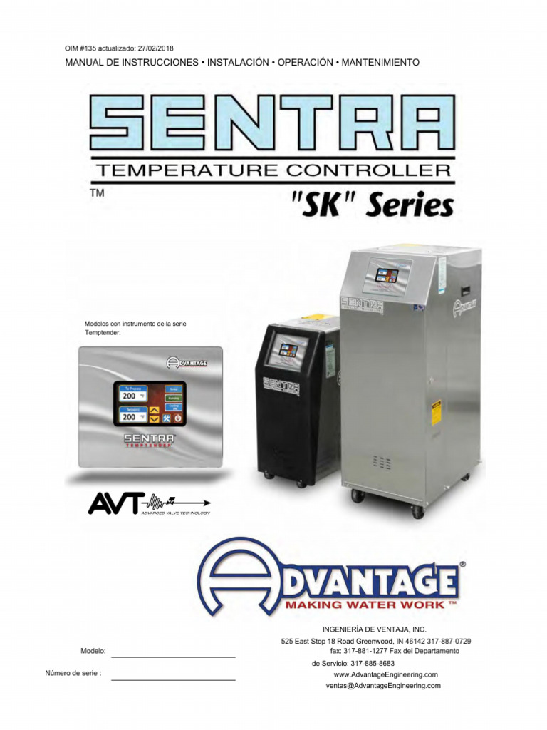 Dvantage - Manual Termo Serie SK Control T (ESPAÑOL) | PDF | Ingenieria ...