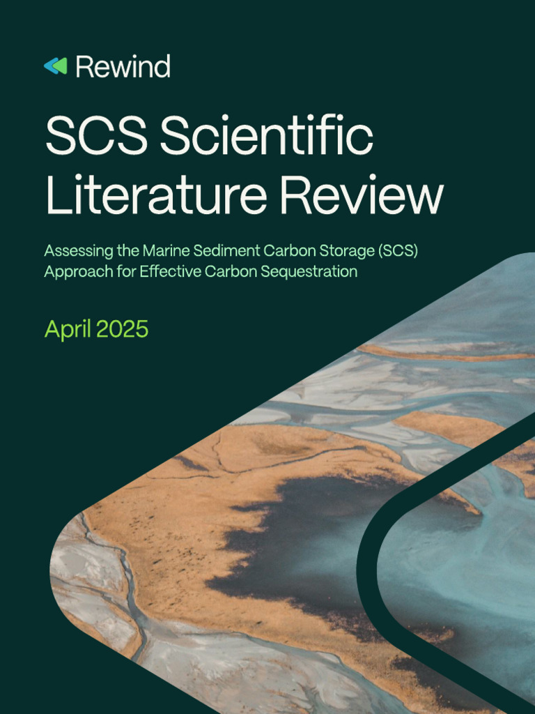 SCS Scientific Literature Review - April 2025 - Rewind - Earth | PDF ...