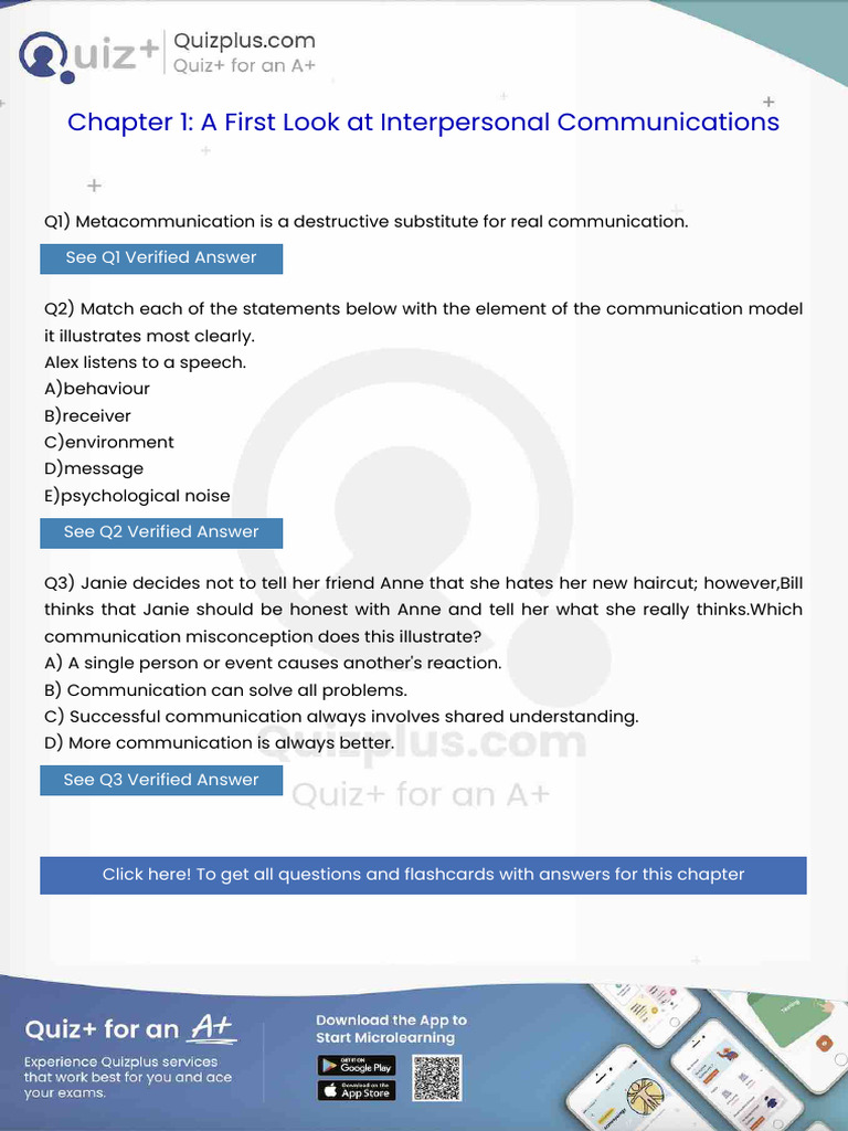 Metacommunication Is A Destructive Substitute For Real Communication | PDF