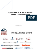 2009 00 00 Barry Foer VoIP SCAP Applicability Presentation for NIST