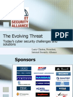 2008 06 07 Larry Clinton Rochester Presentation About Evolving Threat and Best Practices