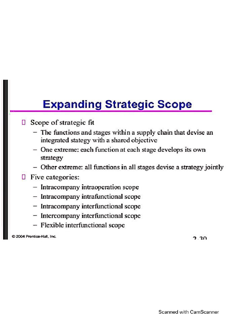 Expanding Strategic Scope | PDF