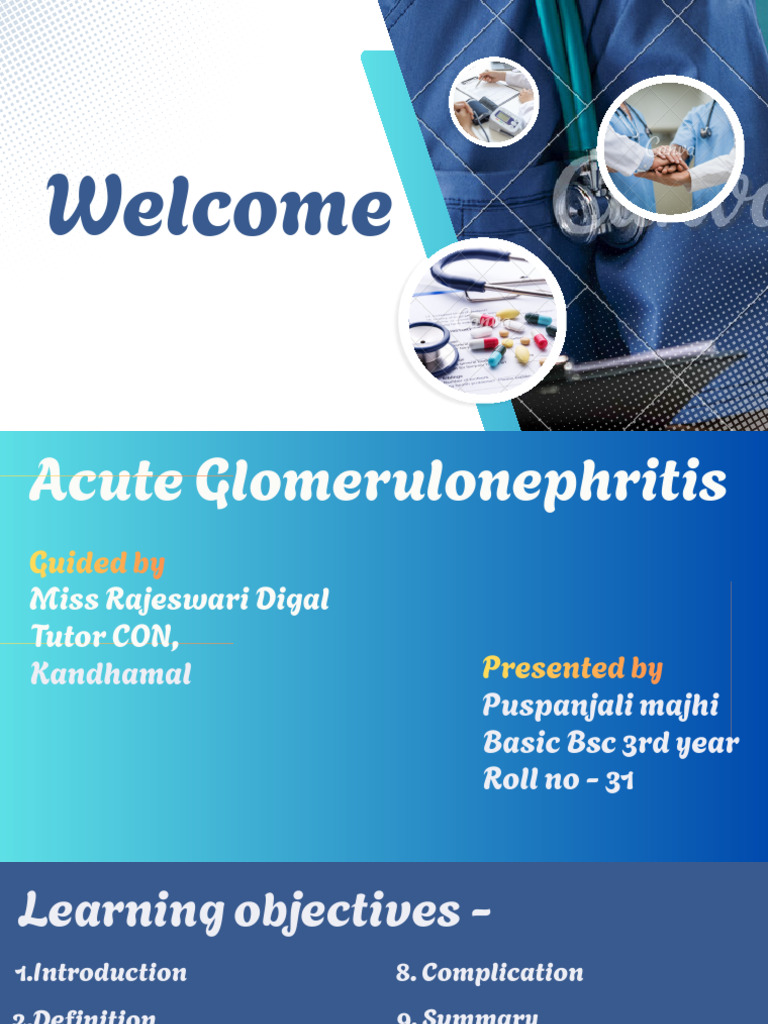 Acute Glomerulonephritis - PDF 20260125 095521 0000 | PDF | Kidney ...