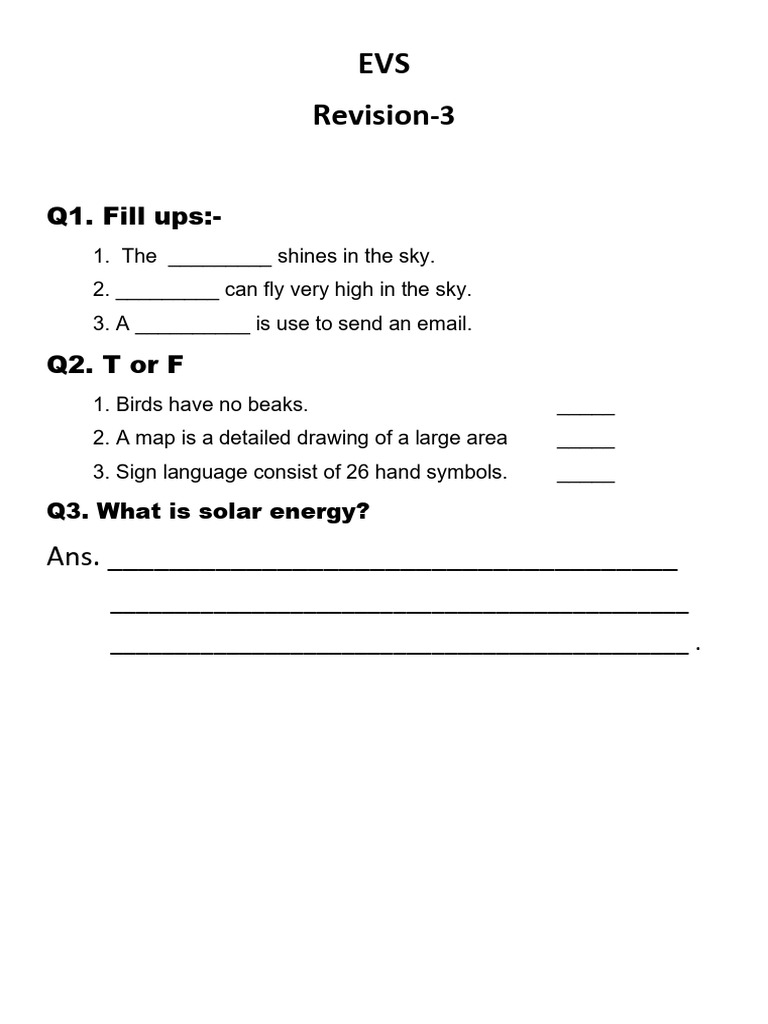 Revision 3 Evs | PDF