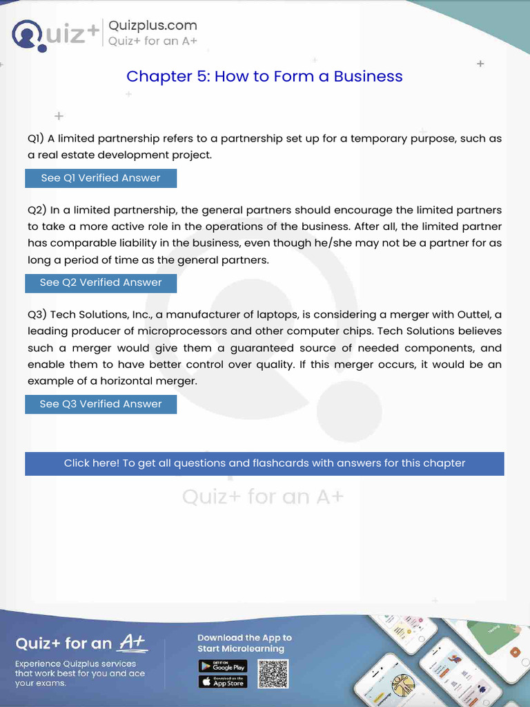 A Limited Partnership Refers To A Partnership Set Up For A Temporary ...