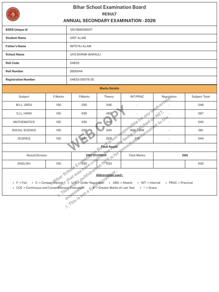 Arif | PDF | Secondary Education | Student Assessment And Evaluation
