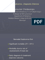 Neonatal Septicemia - Diagnostic Dilemma