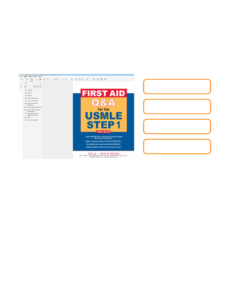Original PDF First Aid QA For The USMLE Step 1, Third Edition Full