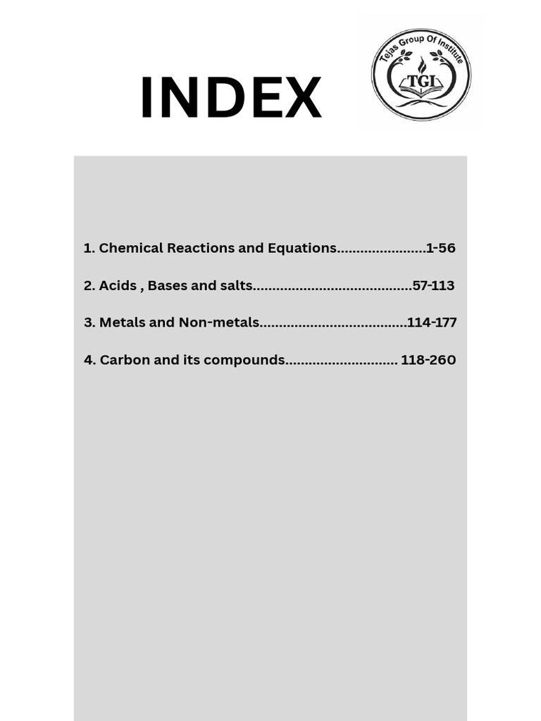 Chemistry Cas 10th TG | PDF | Chemical Reactions | Magnesium