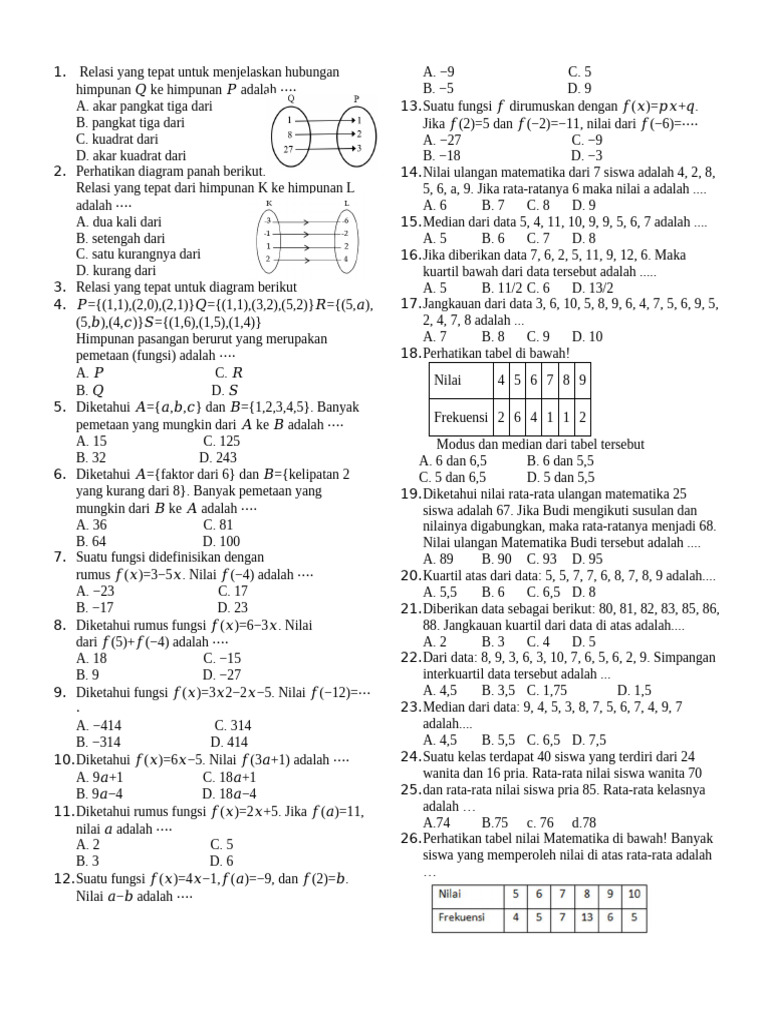 Matematika Sas | PDF