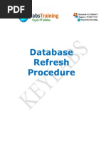 SAP Database referesh