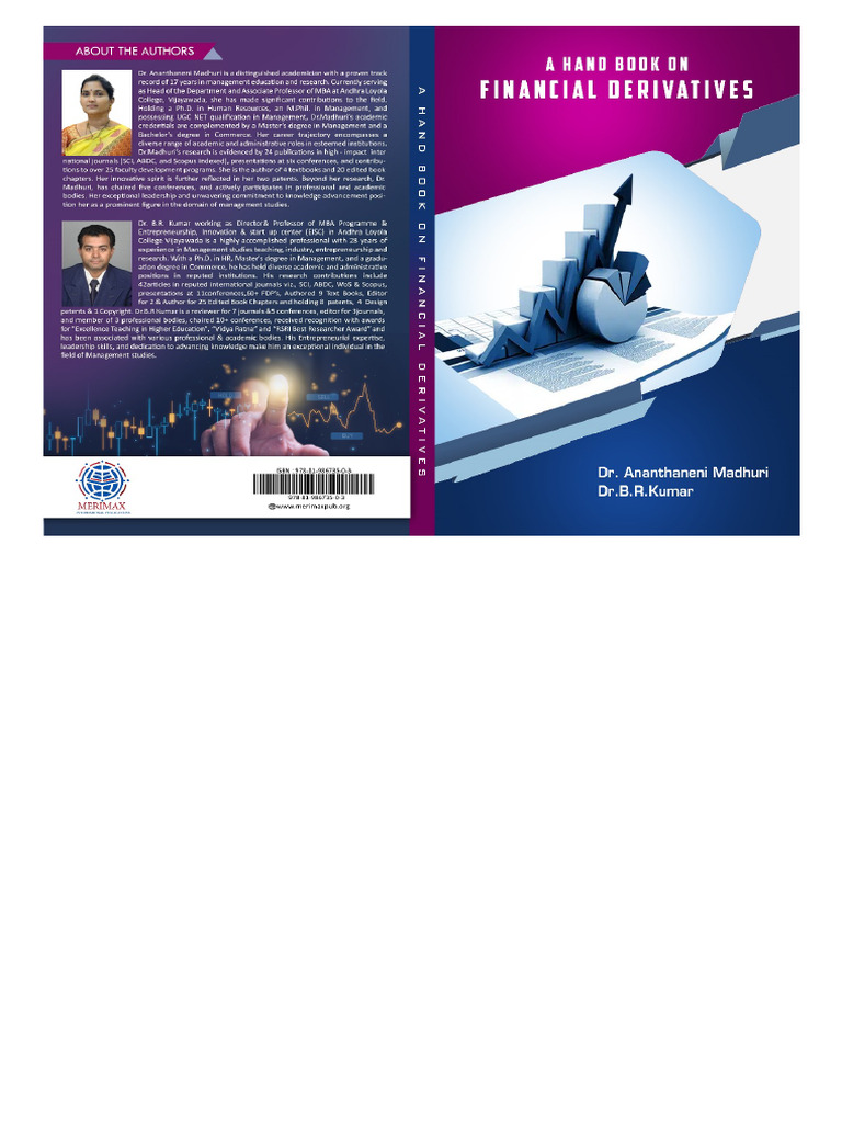 A Hand Book On Financial Derivatives | PDF | Derivative (Finance ...