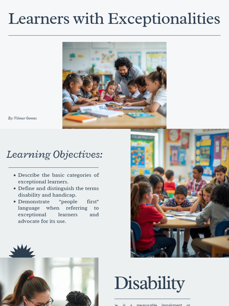 Presentation-Learners-with-Exceptionalities 20260211 185310 0000 | PDF ...