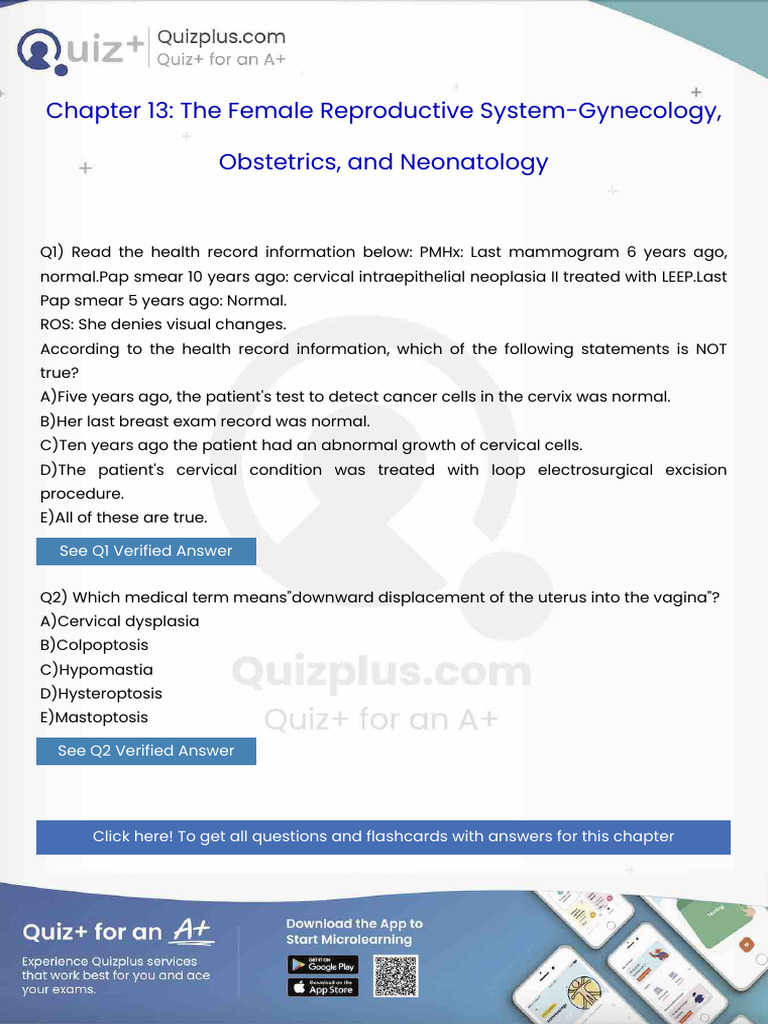 Read The Health Record Information Below PMHX Last Mammogram 6 Years ...