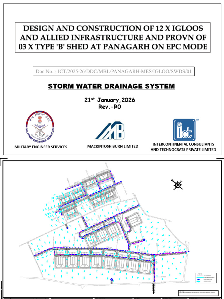 Panagarh MES - Igloo - Storm Water Drainage System | PDF