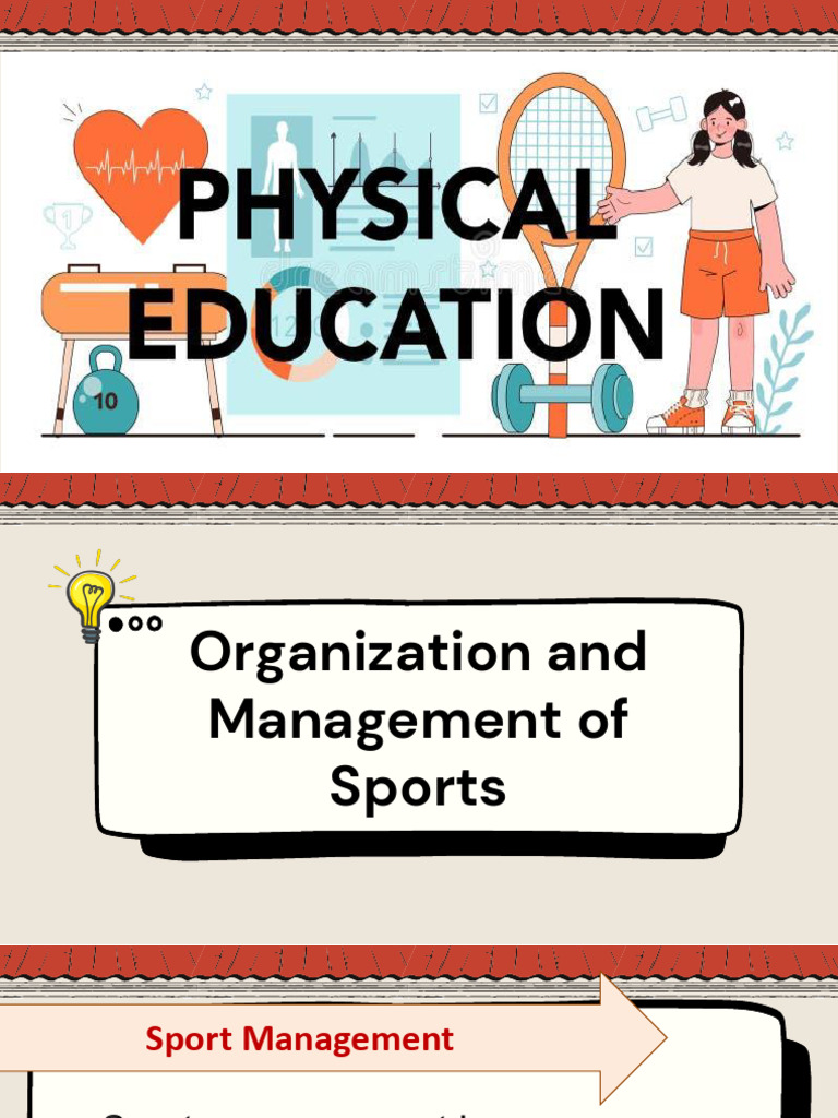PE Sport MAnagement | PDF