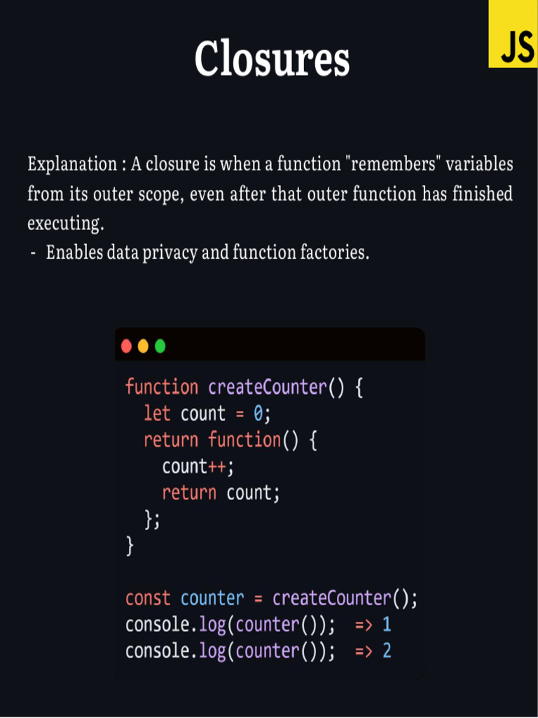 JS Key Interview Concepts Saurav | PDF