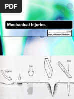 Blunt and Sharp Force Injury Classifications | PDF | Medical ...