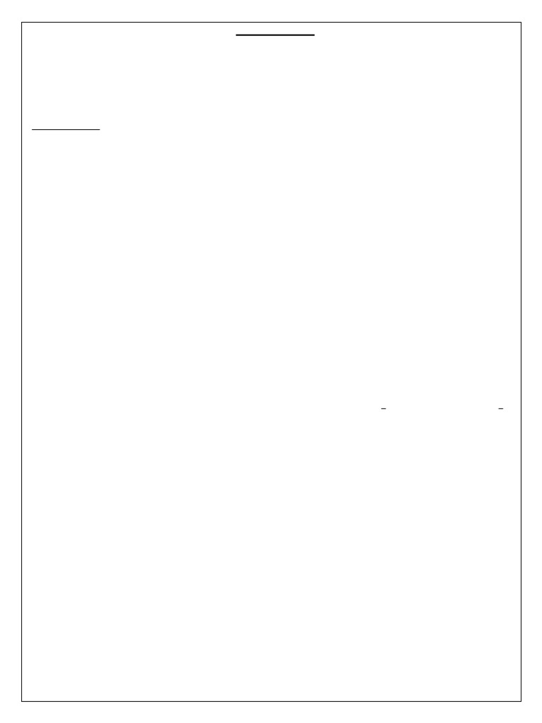 General Instructions | PDF