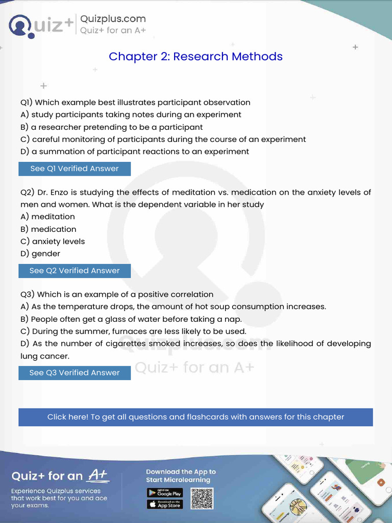Which Example Best Illustrates Participant Observation | PDF ...