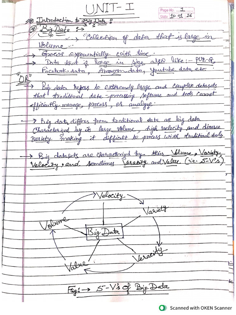 Unit 1, BDA | PDF