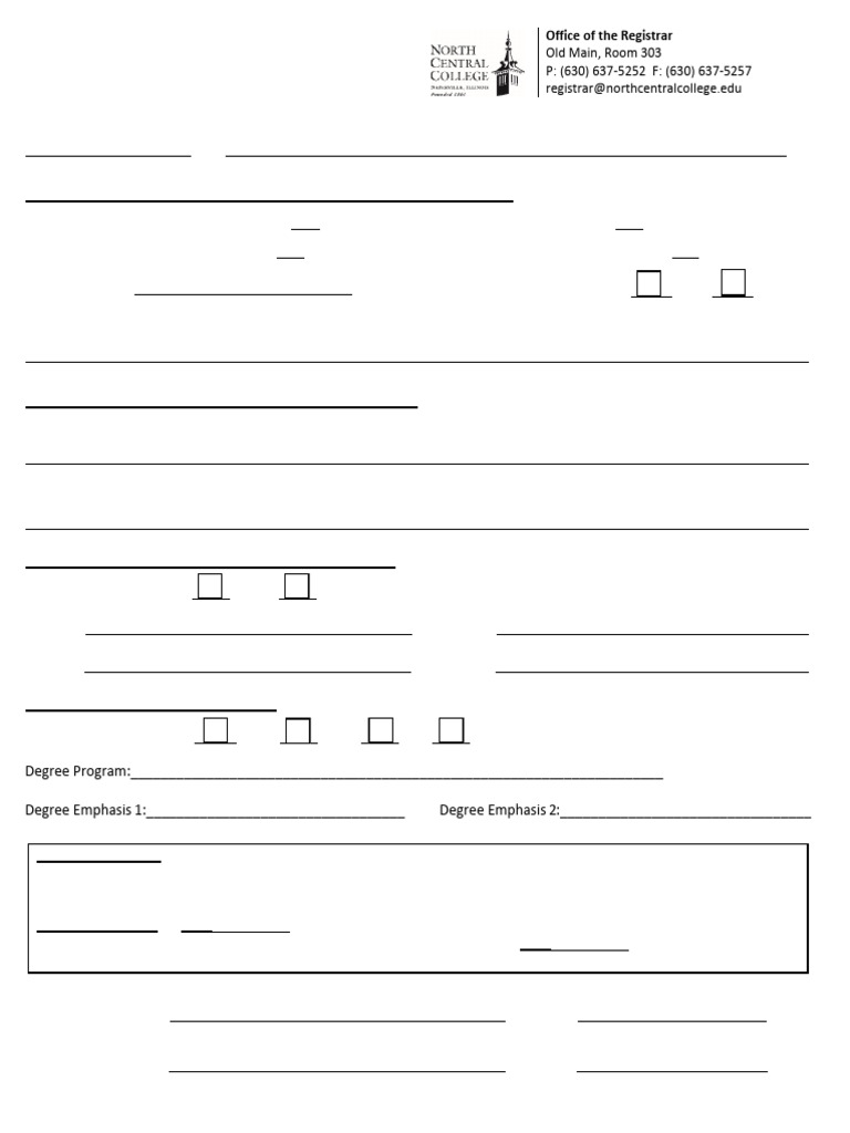 Graduation Application Template | PDF | Higher Education | Vocational ...