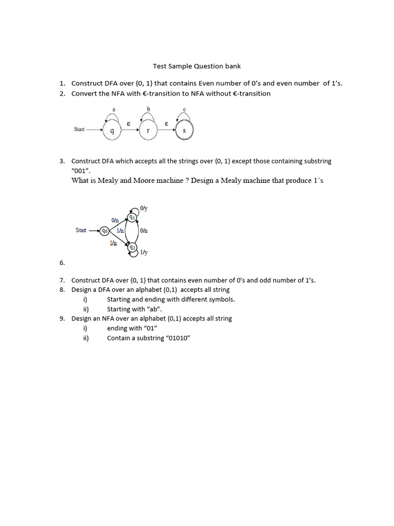 Test 1 QB | PDF