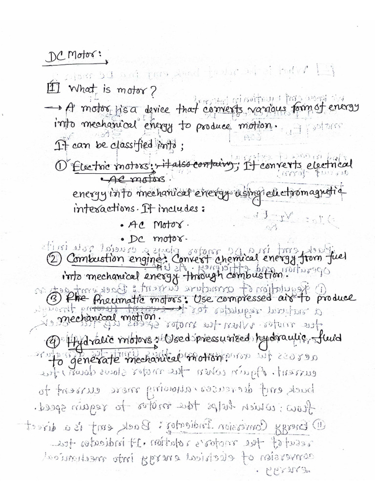 DC Motor Solve | PDF