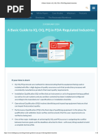 IQ, OQ, PQ Validation Overview | PDF | Verification And Validation ...