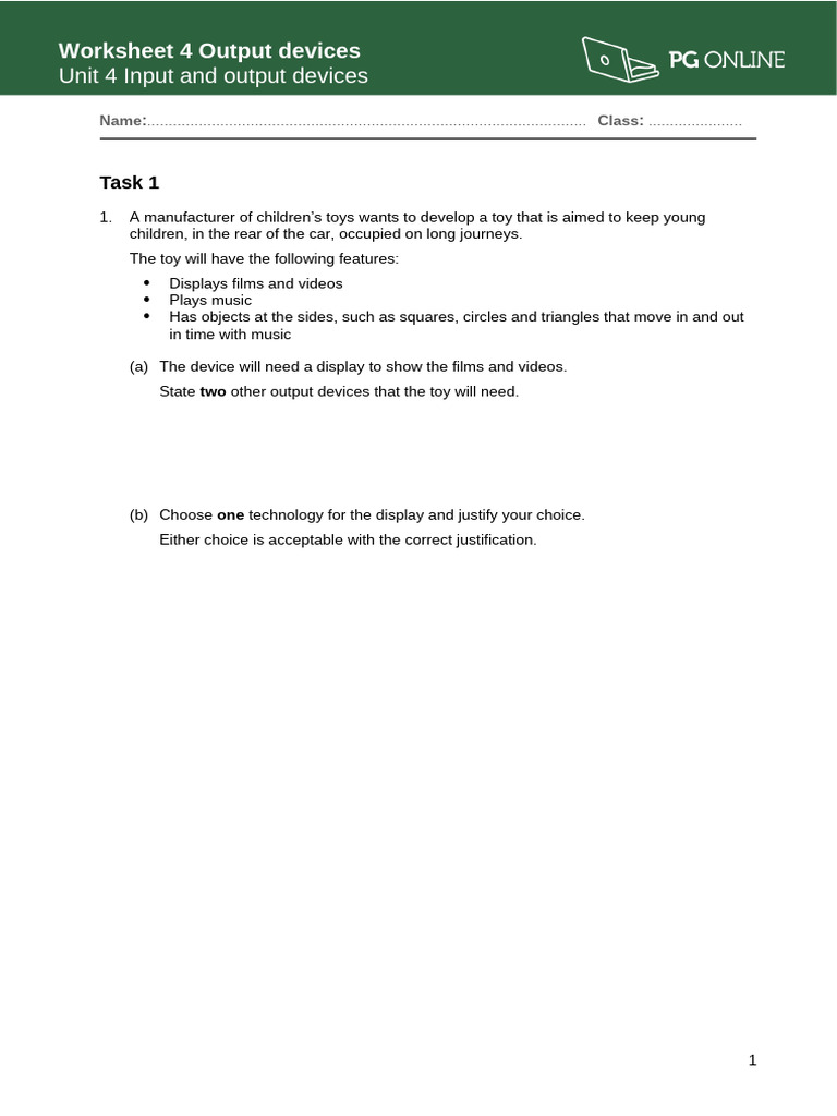 T4 Worksheet 4 | PDF