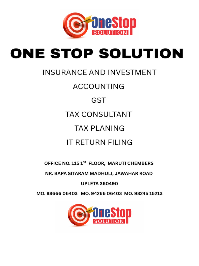 One Stop Solution | PDF