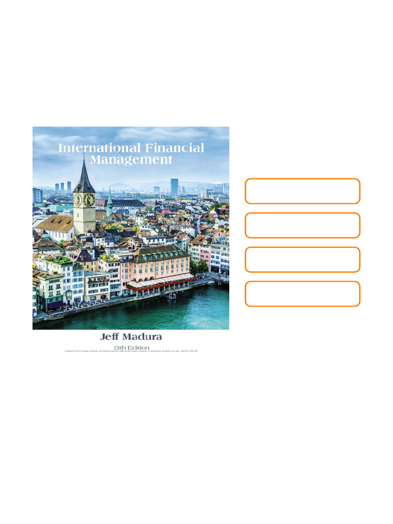 International Financial Management 13th Edition Jeff Madura - All ...