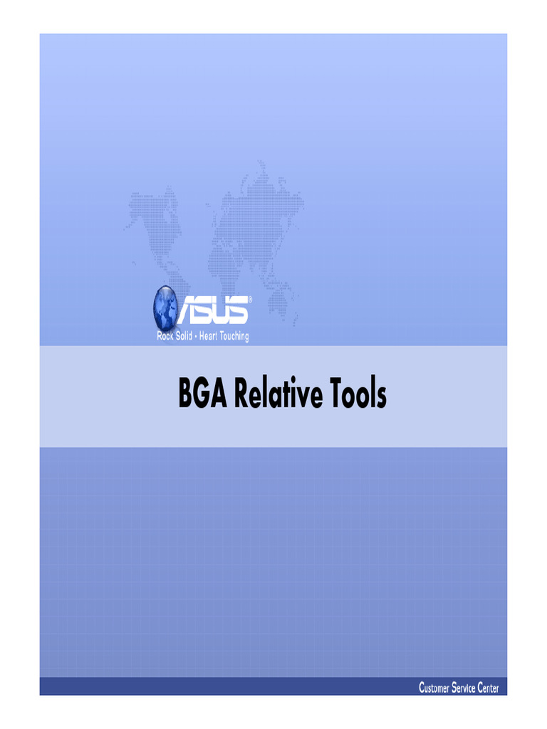 BGA Tools | PDF | Integrated Circuit