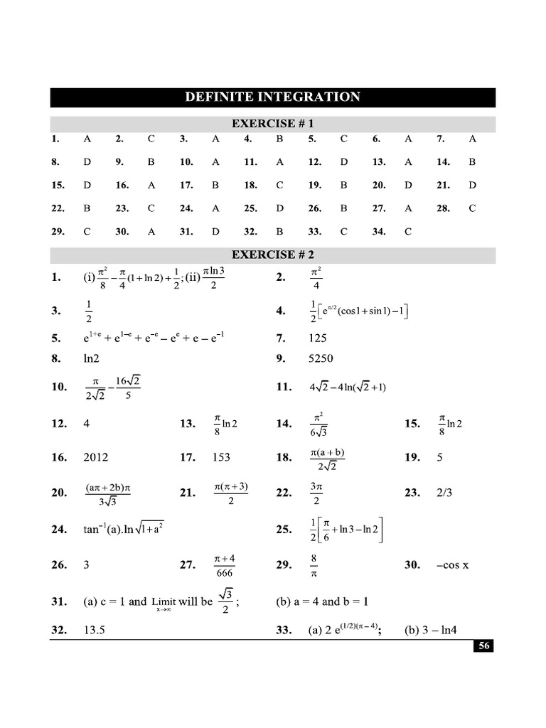 DI Answer Key | PDF