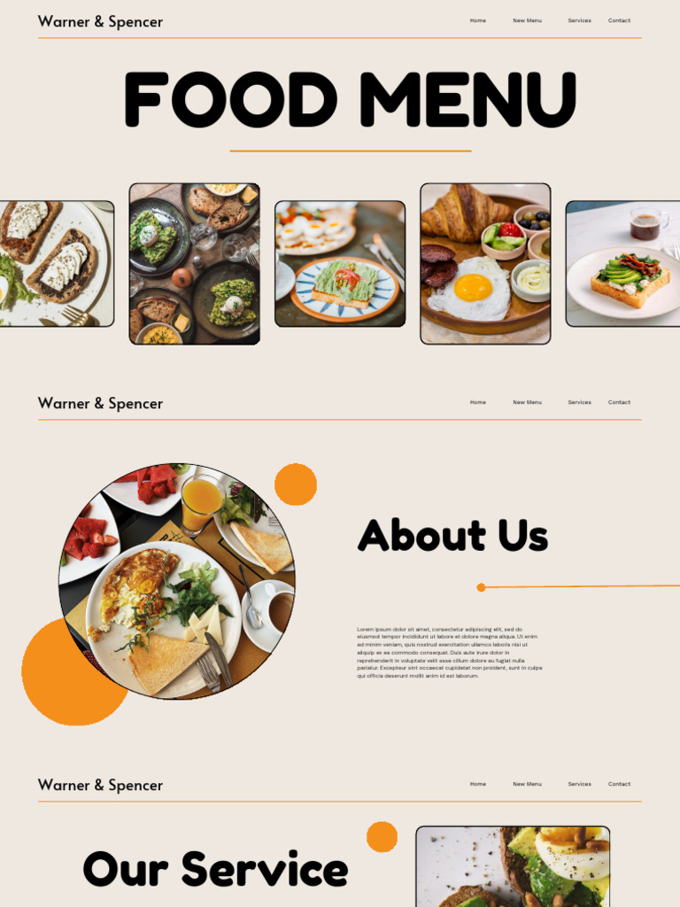Food Menu | PDF