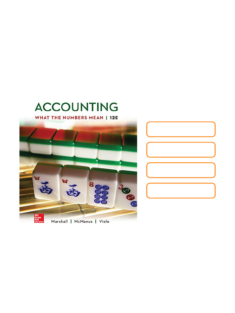 The Ultimate Accounting: What The Numbers Mean 12th Edition by David ...