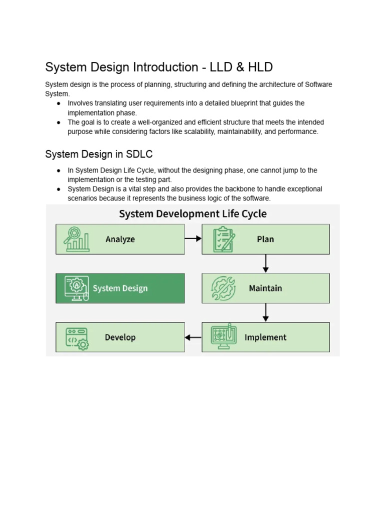 System Design Self Notes | PDF | Load Balancing (Computing ...