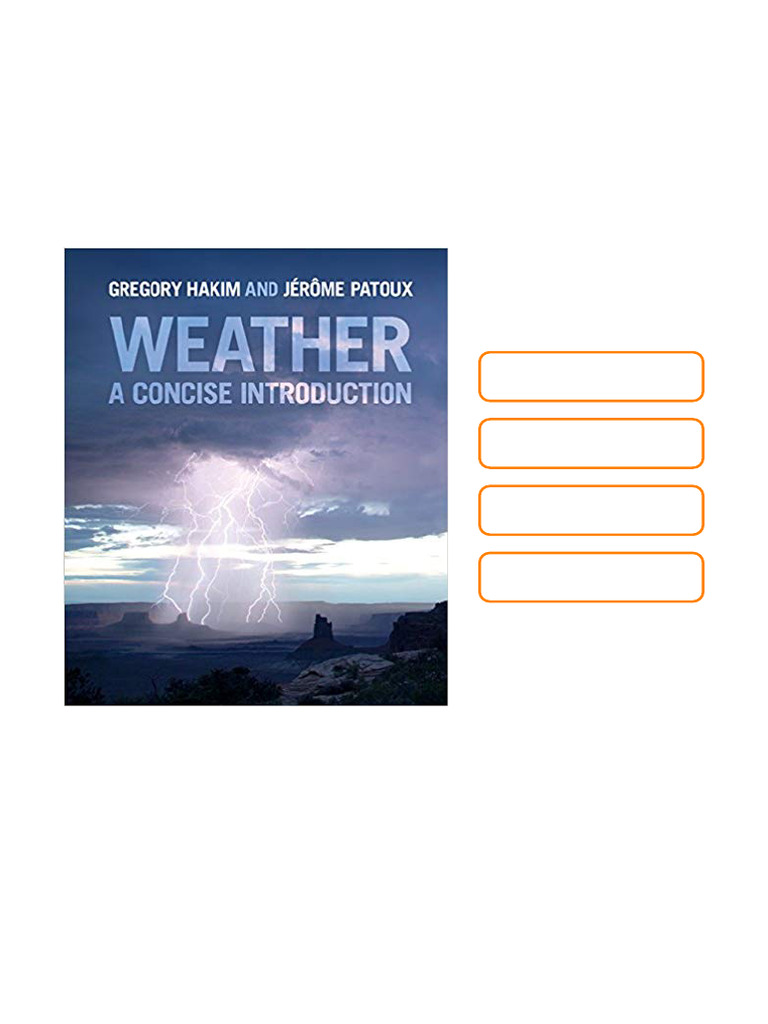 Discover The Weather: A Concise Introduction Full Version | PDF ...