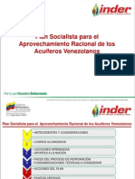 Plan socialista acuíferos venezolanos