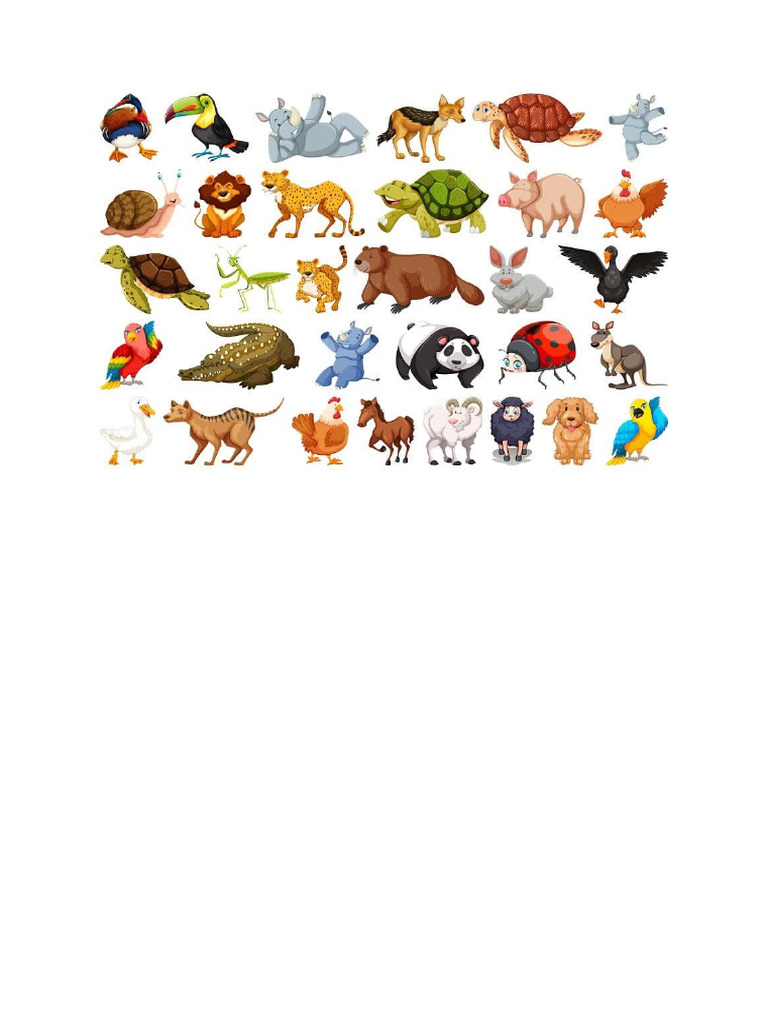 Wild Animals | PDF