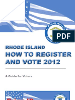 How to Register and Vote 2012