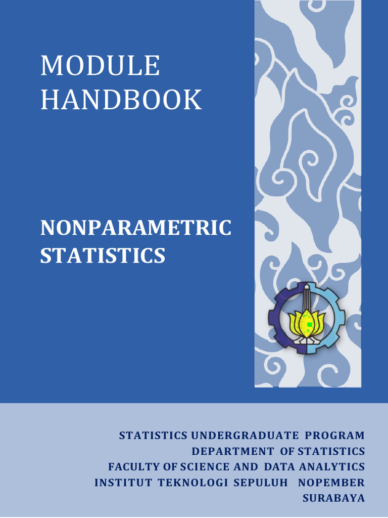 17 Module-Handbook Nonparametric-Statistics 2024 | PDF | Nonparametric ...
