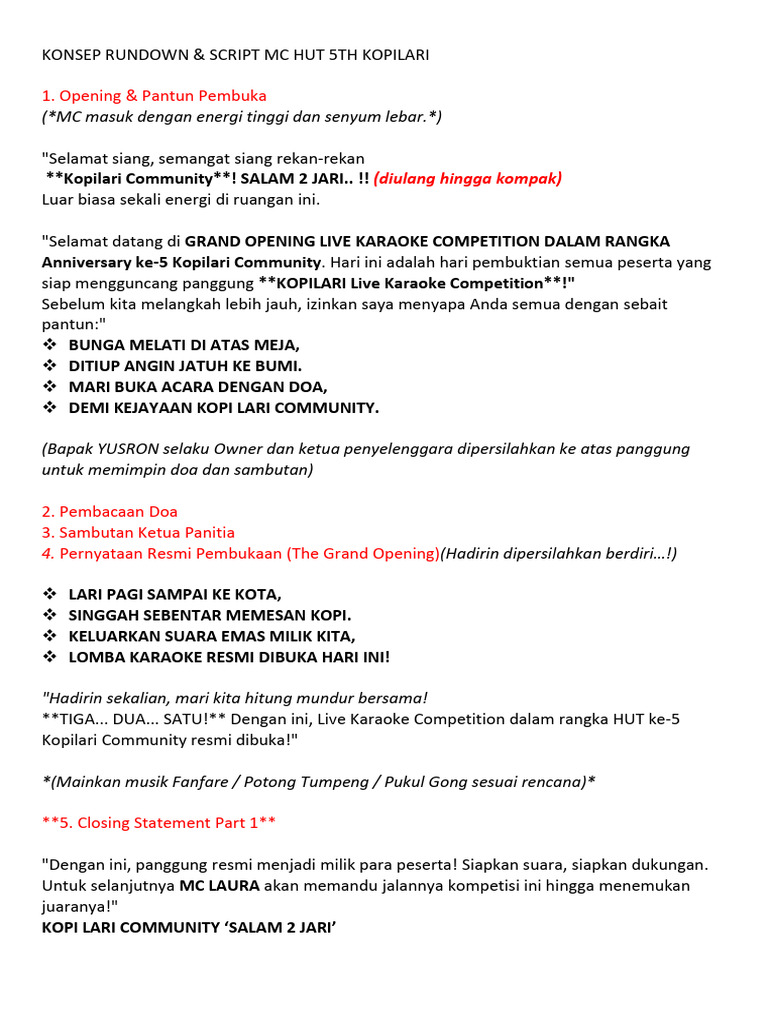 script mc | PDF