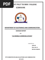 4G Communication Seminar Report