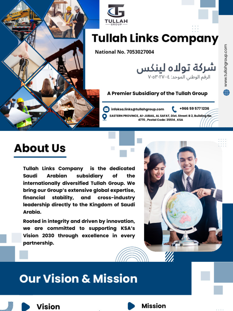 Tullah Links Profile | PDF | Saudi Arabia