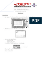 Port Dickson Polytechnic Electrical Engineering Department E3062 - Programming I Practical 2 Bahagian A