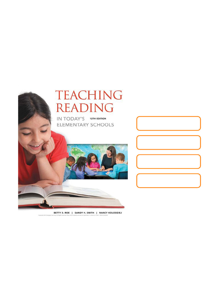 Teaching Reading in Today's Elementary Schools, 12th Edition Betty