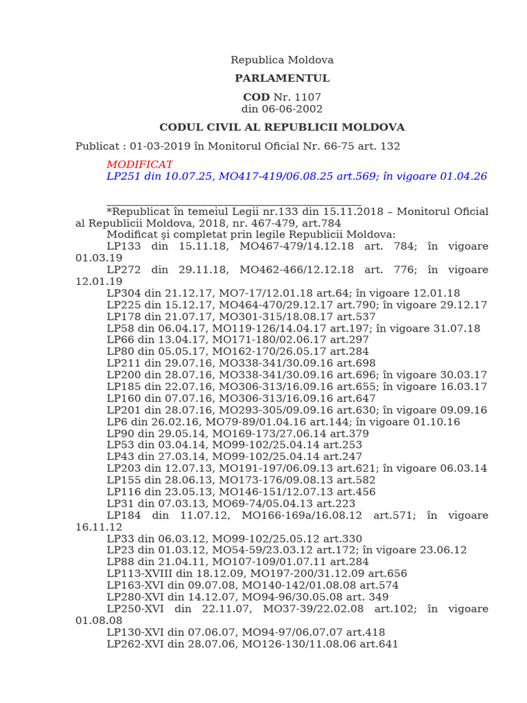 Cod Civil | PDF