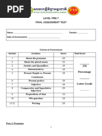 English Grammar Exercises and Answers | PDF | Verb | Grammatical Tense
